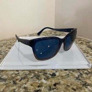 New 💖 Coach Transparent Blue Gradient Sunglasses